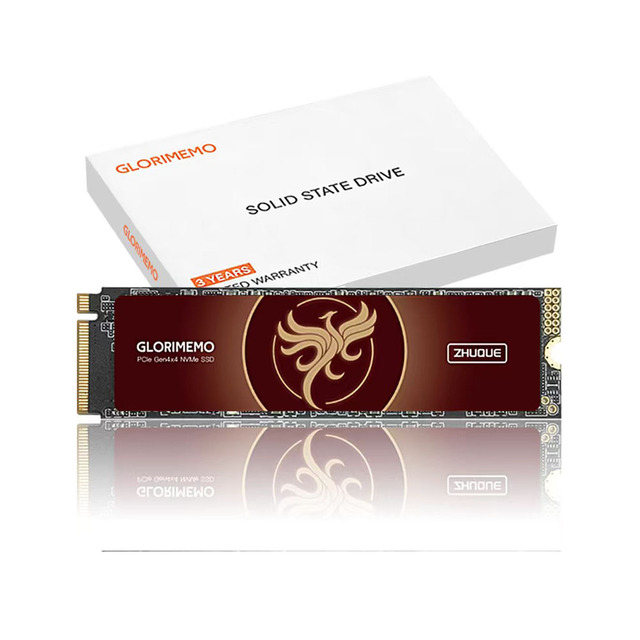 Wholesale Custom M.2 NVMe Gen4.0 SSD 1TB 2TB 4TB 3D NAND up to 7400MB/s Read/6800MB/s Write for Laptops Gaming PS5 PC