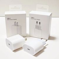 Eu Us Plug Usb Type C 20W 18W Pd Wall Charger Type-C 20W Usb-C Adapter Voor Iphone 12/11 Fast Charger