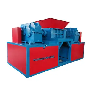 Trituradora de doble eje para residuos de madera, máquina trituradora de espuma, trituradora de plástico, Popular