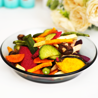 Gezonde zoete VF fruit- en groentechips, harde textuur, vacuümgefrituurd, bulk, Aziatische snacks