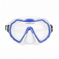Masque de plongée sous-marine professionnel Transparent à une lentille pour adulte