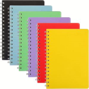 Wholesale <b>A5</b> Colorful PP Spiral Notebook Matte Waterproof Student Journal Notebook - Product Image 6