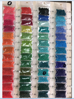 Vente Directe Usine Bonne Qualité Perles de Rocaille Rondes/Bugles/Perles Tubes 2 Coupes en Verre de 2mm 3mm 4mm, Mini Perles pour la Fabrication de Bijoux