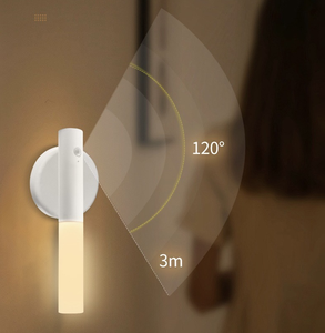 Luce a Barra Magnetica Intelligente con Sensore <span class=keywords><strong>di</strong></span> Movimento, Accensione/Spegnimento Automatico, Ricaricabile USB Senza Fili per Armadio e Guardaroba - Product Image 5