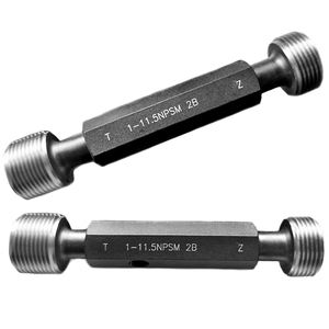 Npsm बेलनाकार पेंच मास्टर अंगूठी पण गो और नहीं जाना धागा अंगूठी गेज: 1/8 ~ <span class=keywords><strong>6</strong></span> Npsm धागा पिच गेज - Product Image 5