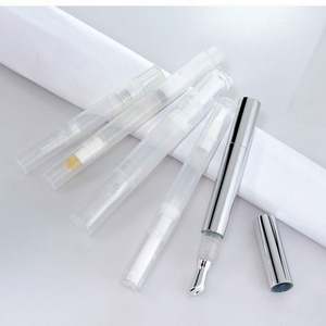 Envase Vacío para Crema de Ojos con Tapa de Rosca, Tubo Cosmético de Aluminio/Plástico con Aplicador de Esponja - Product Image 4