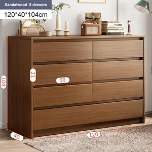 Armoire en bois blanc moderne Lumio, grande capacité de rangement, pour chambre à coucher, salon, salle à manger, table d'appoint, commode, durable - Product Image 3