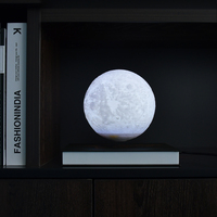 Lampe de Lune Flottante 3 Couleurs LED 3D Lampe Flottante Magnétique Lévitation Lumière de Lune