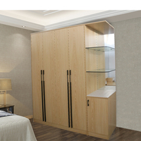 Mobilier de chambre à coucher, Simple, moderne, pour maison, hôtel, chambre de chambre, en solde, rangement, usine, fait sur mesure, armoire pour Dressing