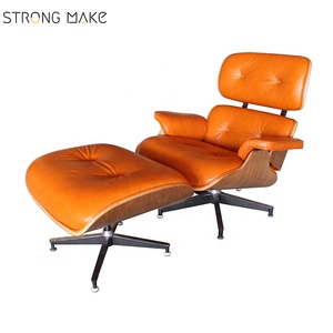 Armazón de madera Palisandro Totalmente tapizado en Polipiel JAMES LOUNGE CHAIR SPECIAL EDITION POLIPIEL - Product Image 3