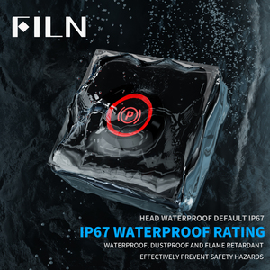 Đèn báo <span class=keywords><strong>LED</strong></span> kim loại FILN 19mm cho ô tô, chống nước IP67, thay thế 185 kiểu đèn, 12-24V, 110-220V, đầu phẳng, đèn tín hiệu cảnh báo xe máy, vườn. - Product Image 3