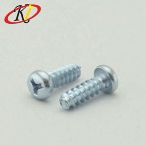 <span class=keywords><strong>Vis</strong></span> autotaraudeuses à tête fraisée triangulaire en acier au carbone zingué bleu Oukailuo, fabricant chinois - Product Image 2