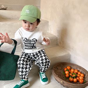 Conjunto de Ropa Cómoda para Bebé, Otoño, Estampado de Dibujos Animados, Conjuntos de Ropa Unisex para Niños - Product Image 4