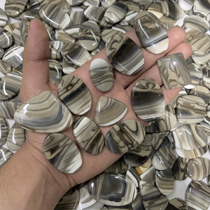 Venta al por mayor: Lote de 4 kg de ágatas Flint cabujón a solo $699, piedras preciosas sueltas de tamaños y formas surtidas, envío gratis. - Product Image 3