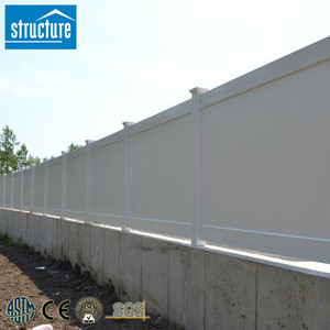 Panneau de clôture en PVC pour jardin extérieur, moderne, écologique, résistant aux UV, 6 pieds, en plastique, pour la protection de la vie privée - Product Image 5