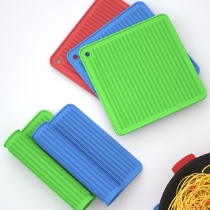 Chịu nhiệt bảng placemats Silicone cách nhiệt miếng đệm bàn ăn bảo vệ nóng món ăn vị trí đa năng cách nhiệt mat - Product Image 2