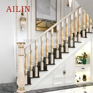Escaliers en marbre avec garde-corps, vente directe <span class=keywords><strong>d</strong></span>'usine, <span class=keywords><strong>escalier</strong></span> en alliage <span class=keywords><strong>d</strong></span>'<span class=keywords><strong>aluminium</strong></span>, style personnalisé simple, garde-corps, clôture, garde-corps romantique - Product Image 2