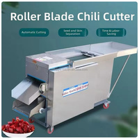 Nouvelle Arrivée : Machine Électrique Multifonctionnelle 2200W pour Couper, Hacher et Trancher les Piments et Légumes – Idéale pour les Cantines