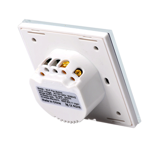 Smart Wifi Fan Touch Switch Eu Standard Glass Panel Tuya App Wifi Remote Switch With Google <strong>Alexa</strong> - Product Image 4