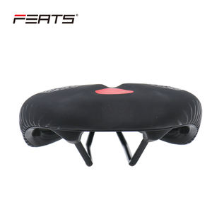 Sillín de <span class=keywords><strong>bicicleta</strong></span> Ferts con patrón de triángulo rojo Espuma de PU y espuma de poliuretano para uso en <span class=keywords><strong>bicicleta</strong></span> - Product Image 4