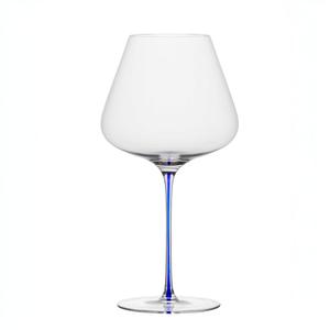 Copa de Vino de Cristal con Tallo <span class=keywords><strong>Delgado</strong></span> y Base Grande, Multicolor, para Vino Tinto, Uso Diario - Product Image 5