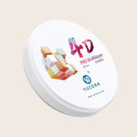 Blok Zirkonia YUCERA 4D PRO dengan Gradien Warna Mirip Gigi Alami untuk Restorasi Gigi Anterior dan Posterior