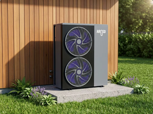 Pompe à chaleur air-eau monobloc 24KW ERP A+++ R32 EVI DC Inverter -35°C ultra-basse température, haute efficacité, chauffage, refroidissement, ECS - Product Image 2