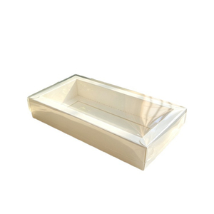 Cajas de Embalaje Rectangulares Largas de Papel para Alimentos IMEE, con Tapa Transparente, para Macarons Caseros - Product Image 6