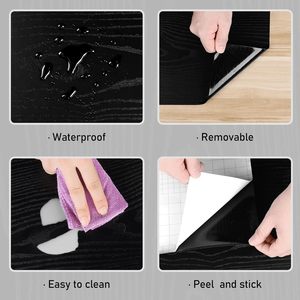 ORON DECO Duvar Kağıdı Kendinden Yapışkanlı 3D Ahşap Dokulu Duvar Paneli Soyulabilir ve Yapıştırılabilir Duvar Kağıdı Ev Dekorasyonu PVC Duvar Kağıdı Ruloları Genişlik 60CM - Product Image 4