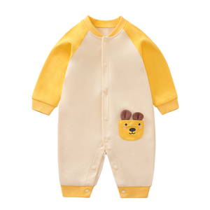 Factory Customization Cute Cartoon Baby Romper Long Sleeve Cotton Newborn Boy <strong>Girl</strong> Jumpsuit Soft Infant Toddler Clothes <strong>Onsie</strong> - Product Image 3