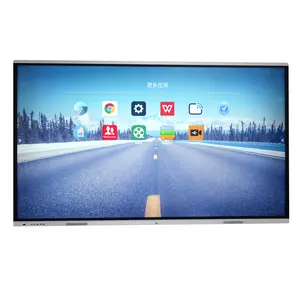 65" inch All-in-one IR white board smart board for classroom price electric whiteboard interactive for teaching meeting