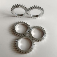 Engrenages droits en acier à module 1-2.5, pignon épais de 10-25 mm, 10-150 dents pour pièces d'usinage CNC 3D
