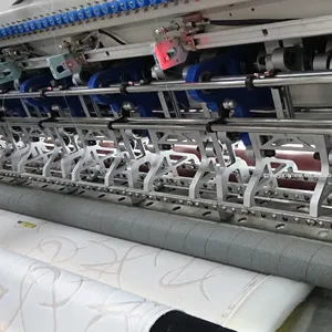 Industrial de alta velocidade quilter com multi-agulha colchão máquina estofando do bordado