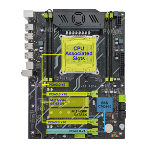 เมนบอร์ด PANDL NEW X99-P8D4 พร้อมช่องใส่แรม DDR4 4 ช่อง ชุดเมนบอร์ด Intel <span class=keywords><strong>Xeon</strong></span> E5 2696 V4 X99 คอมโบเมนบอร์ด <span class=keywords><strong>Xeon</strong></span> X99 Kit - Product Image 4