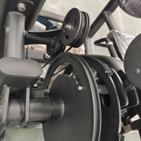 Machine d'extension/curl des jambes - Construction en acier, pile de poids de 70 kg pour l'entraînement de force et la musculation