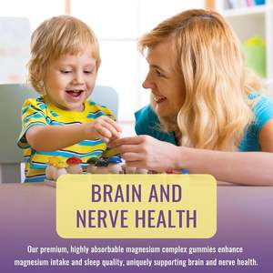 ODM/OEM <b>Gummies</b> 400mg <b>Magnesium</b> Glycinate Private Label Vitamin Supplement for Adults 2 <b>Gummies</b> Per Serving - Product Image 4