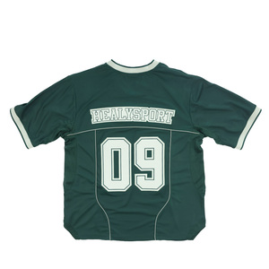 Ensembles de maillots de football personnalisés, style rétro, respirants, légers, teints dans la masse, extensibles et à séchage rapide, unisexes, pour l'été - Product Image 2