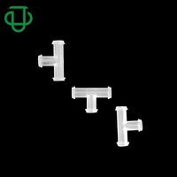 Adaptateur plastique médical PP double femelle Luer à filetage droit, connecteur Luer Lock pour seringue en plastique