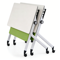 Table de formation commerciale pour salle de classe, bureau, salle de réunion, table de séminaire pliable, fabricant