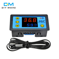 Thermostat à double affichage LCD AC 110-220V W3231, contrôleur de température, capteur NTC