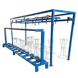 Steel wire electro painting equipment electro galvanized wire production line