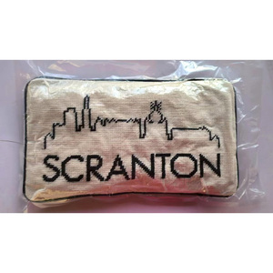 Scranton Tùy Chỉnh Thêu Needlepoint Gối Máy Làm Tay Khâu Hình Học Vuông Mềm Di Động Nhà Sofa Bộ Đồ Giường - Product Image 5