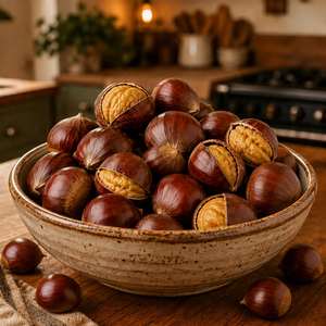 Castañas crudas chinas a granel, suministro premium de castañas crudas frescas y dulces de Hebei con precio de fábrica - Product Image 1