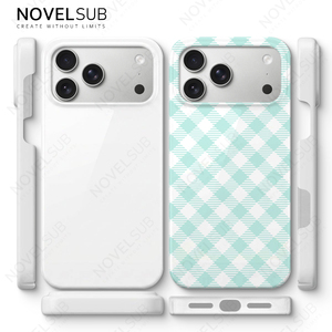 Coques de téléphone portable vierges personnalisables avec film 3D entièrement enveloppant par sublimation pour <span class=keywords><strong>iPhone</strong></span> 17/17 Air/17 Pro/17 Pro Max - Product Image 3