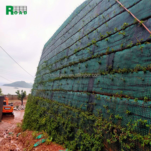 <span class=keywords><strong>Polyester</strong></span> <span class=keywords><strong>geogrid</strong></span> <span class=keywords><strong>PVC</strong></span> tráng vật nuôi geomalla cho giữ chân tường đường xây dựng dốc bảo vệ - Product Image 3
