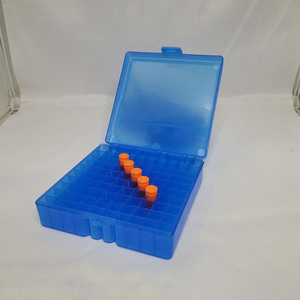 Scatola per Munizioni in Plastica da 100 Colpi con Cerniera Robusta e Chiusura a Scatto, Ideale per Ricariche, Facile da Trasportare per la Caccia - Product Image 3