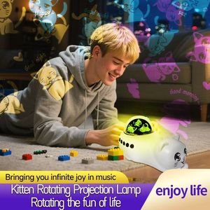 Lámpara <span class=keywords><strong>de</strong></span> Noche Infantil con Forma <span class=keywords><strong>de</strong></span> Dinosaurio, Dragón Azul, Dragón Verde, 17 <span class=keywords><strong>Canciones</strong></span> para Dormir, Cielo Estrellado Giratorio, Altavoz para Dormir - Product Image 6