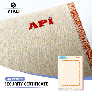 Papel para Certificados con Impresión a Color Claro, Personalizado con Características de Seguridad para Papel de Carta Comercial, Anti-falsificación - Product Image 2