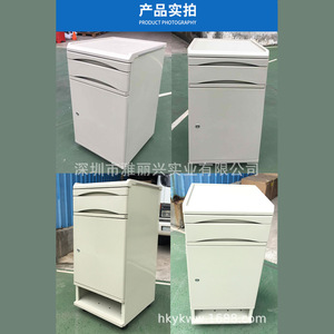 Hospital Cabinet <b>Plastic</b> Steel Off White With <b>Drawer</b> And Door For Bedroom <b>Storage</b> Durable Design - Product Image 3