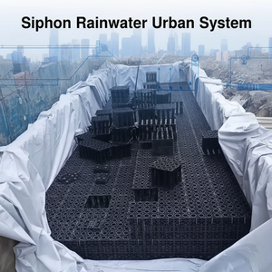 Tanque de Retención y Detención de Aguas Pluviales Subterráneo de Tamaño y Profundidad Personalizados, Aplicado para Fábricas, Carreteras de Aldeas, Relación de Vacío del 95% - Product Image 6